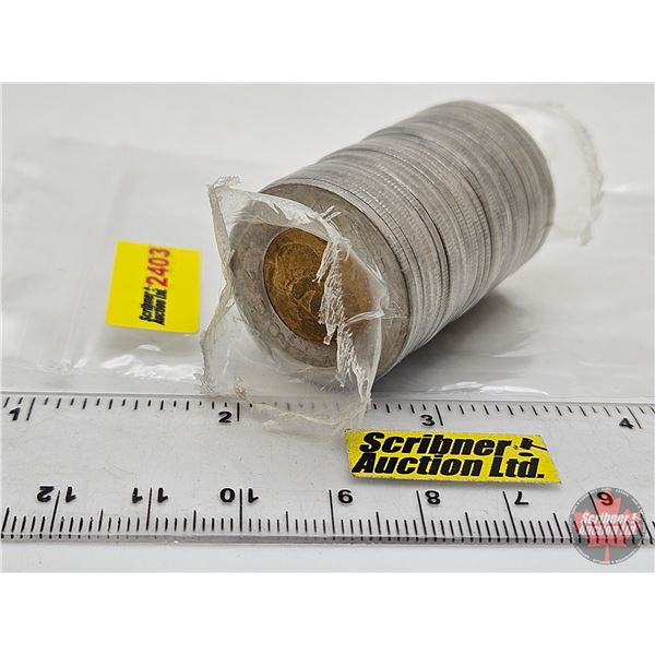 Canada $2 Toonie Roll : 1996 (Original Roll) (NOTE: Rolls not opened by the Auction Company, so quan