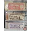 Image 13 : BINDER LOT : Foreign Currency Collection ! (82 Notes) (Variety of Styles/Types/Denominations/Countri