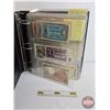Image 1 : BINDER LOT : Foreign Currency Collection ! (82 Notes) (Variety of Styles/Types/Denominations/Countri