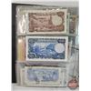 Image 21 : BINDER LOT : Foreign Currency Collection ! (82 Notes) (Variety of Styles/Types/Denominations/Countri