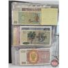 Image 23 : BINDER LOT : Foreign Currency Collection ! (82 Notes) (Variety of Styles/Types/Denominations/Countri