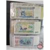 Image 25 : BINDER LOT : Foreign Currency Collection ! (82 Notes) (Variety of Styles/Types/Denominations/Countri