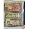 Image 26 : BINDER LOT : Foreign Currency Collection ! (82 Notes) (Variety of Styles/Types/Denominations/Countri