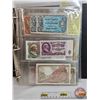 Image 2 : BINDER LOT : Foreign Currency Collection ! (82 Notes) (Variety of Styles/Types/Denominations/Countri