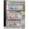 Image 35 : BINDER LOT : Foreign Currency Collection ! (82 Notes) (Variety of Styles/Types/Denominations/Countri