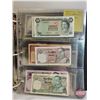 Image 36 : BINDER LOT : Foreign Currency Collection ! (82 Notes) (Variety of Styles/Types/Denominations/Countri