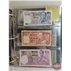 Image 38 : BINDER LOT : Foreign Currency Collection ! (82 Notes) (Variety of Styles/Types/Denominations/Countri