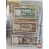 Image 45 : BINDER LOT : Foreign Currency Collection ! (82 Notes) (Variety of Styles/Types/Denominations/Countri
