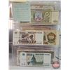 Image 47 : BINDER LOT : Foreign Currency Collection ! (82 Notes) (Variety of Styles/Types/Denominations/Countri