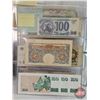 Image 49 : BINDER LOT : Foreign Currency Collection ! (82 Notes) (Variety of Styles/Types/Denominations/Countri