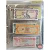 Image 6 : BINDER LOT : Foreign Currency Collection ! (82 Notes) (Variety of Styles/Types/Denominations/Countri
