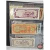 Image 7 : BINDER LOT : Foreign Currency Collection ! (82 Notes) (Variety of Styles/Types/Denominations/Countri