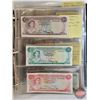Image 8 : BINDER LOT : Foreign Currency Collection ! (82 Notes) (Variety of Styles/Types/Denominations/Countri