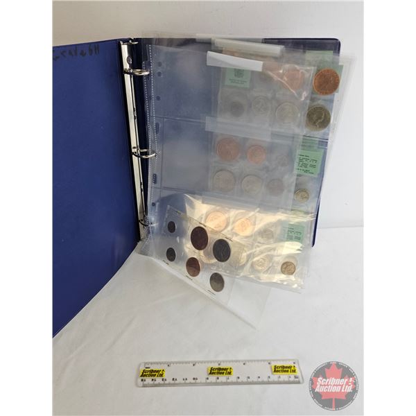 BINDER LOT: Royal Mint Sets : New Zealand (10) 1965 & 1964