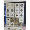 Image 16 : BINDER LOT : Foreign Currency Coin Collection ! EUROPE (126 Coins + 3 Mint Sets) (Variety of Styles/