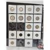 Image 3 : BINDER LOT : Foreign Currency Coin Collection ! EUROPE (126 Coins + 3 Mint Sets) (Variety of Styles/