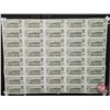 Image 4 : Canada $1 Bills 1973 : (40) UNCUT SHEET 5x8 BABN (ROLLED)  (Crow/Bouey #BFL0680152 ~ #BFL0699652)