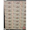 Image 5 : Canada $2 Bills 1986 : (40) UNCUT SHEET 5x8 BABN (ROLLED)  (Thiessen/Crow #BBU5140447 ~ #BBU5159947)