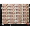 Image 4 : Canada $2 Bills 1986 : (40) UNCUT SHEET 4x10 CBN (ROLLED)  (Bonin/Thiessen #EGU6841779 ~ #EGU6858279