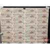 Image 7 : Canada $2 Bills 1986 : (40) UNCUT SHEET 4x10 CBN (ROLLED)  (Bonin/Thiessen #EGU6841779 ~ #EGU6858279