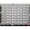 Image 1 : Canada $5 Bills 1986 : (40) UNCUT SHEET 5x8 BABN (ROLLED)  (Knight/Dodge #ANU604319 ~ ANU6059819)