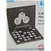 Image 2 : Volterra Leuchtturm (35 Place) $20 Fine Silver Coins (Storage/Display Case) (EMPTY) (Details in Pict