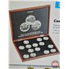 Image 2 : Volterra Leuchtturm (20 Place) $100 Fine Silver Coins (Storage/Display Case) (EMPTY) (Details in Pic