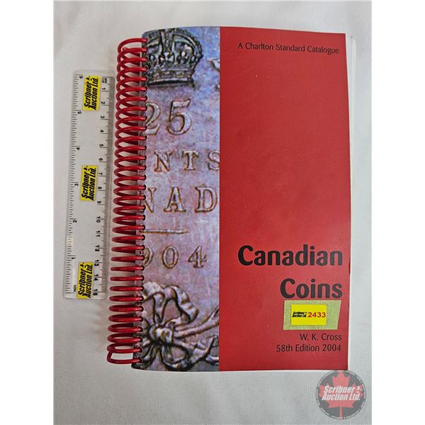 Numismatic Collector Book : 2004 Charlton Standard Catalogue : Canadian Coins : 58th Edition
