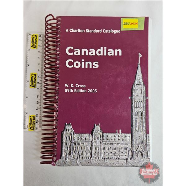 Numismatic Collector Book : 2005 Charlton Standard Catalogue : Canadian Coins : 59th Edition