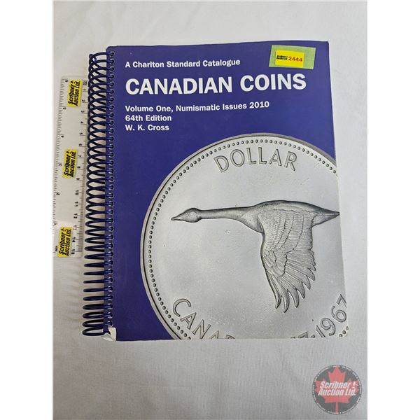 Numismatic Collector Book : 2010 Charlton Standard Catalogue : Canadian Coins : Volume One, Numismat