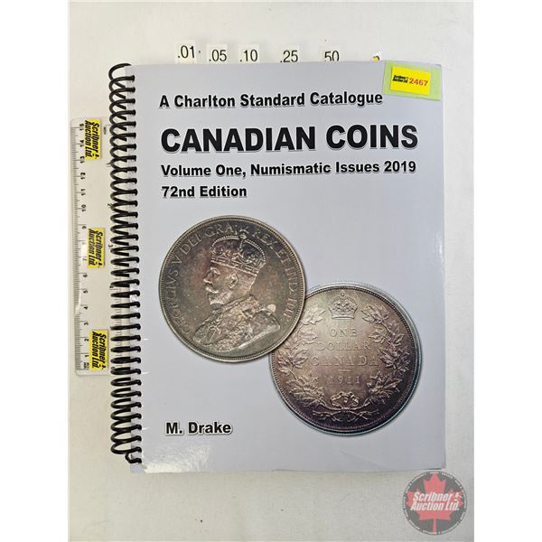 Numismatic Collector Book : 2019 Charlton Standard Catalogue : Canadian Coins : Volume One, Numismat