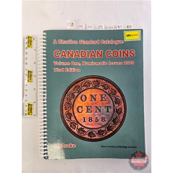 Numismatic Collector Book : 2020 Charlton Standard Catalogue : Canadian Coins : Volume One, Numismat