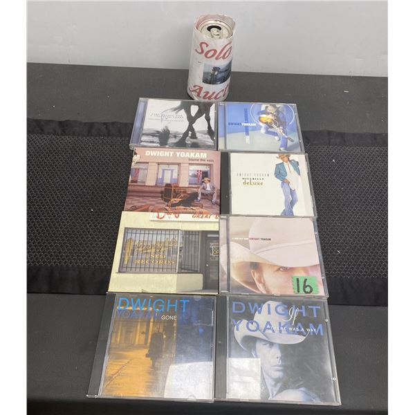 8 Music CD's featuring country artists