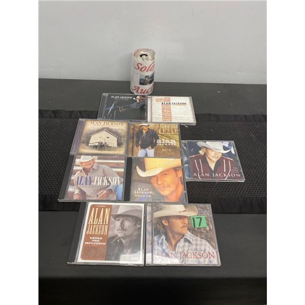 10 Music CD's featuring country artists