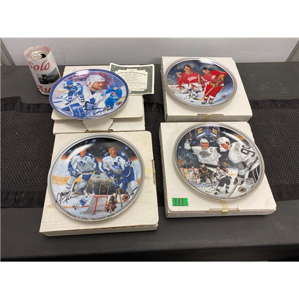 Moments in Hockey collector's plates