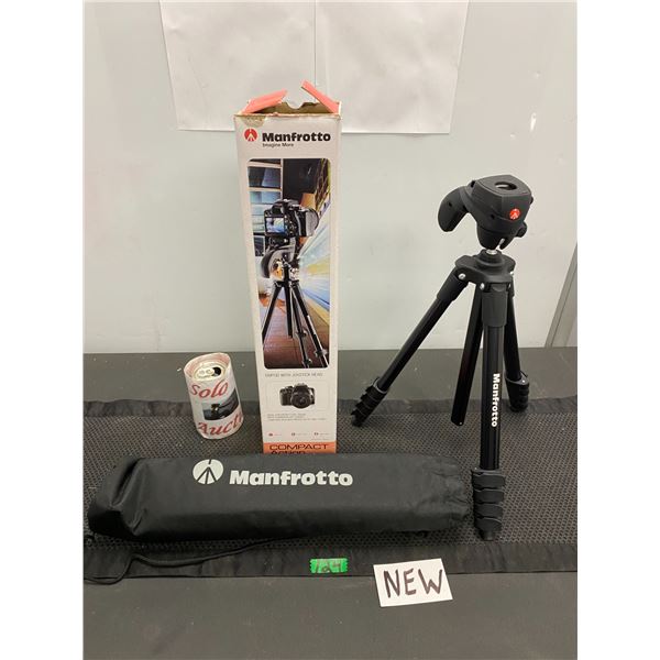 Manfrotto brand camera tri-pod
