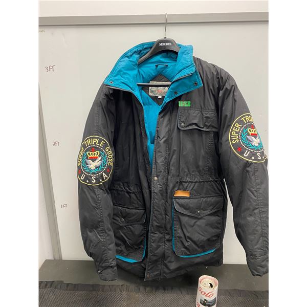 Men's winter jacket Super Triple Goose size Large