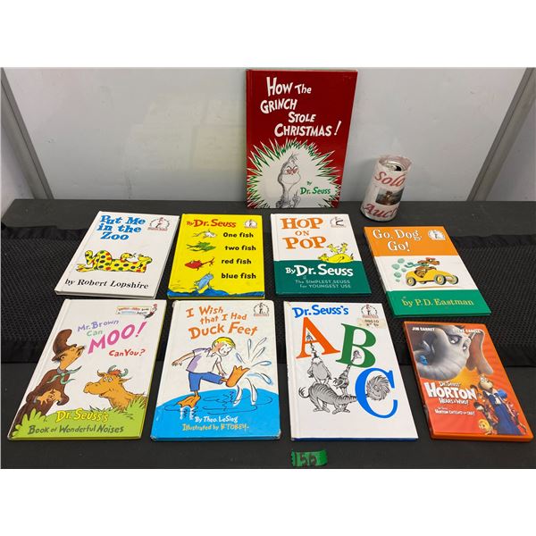 Lot of 9 Dr. Seuss children's books