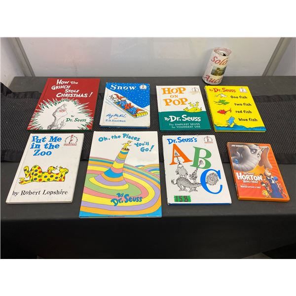 Lot of 8 Dr. Seuss children's books