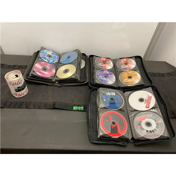 3 books of music CD's