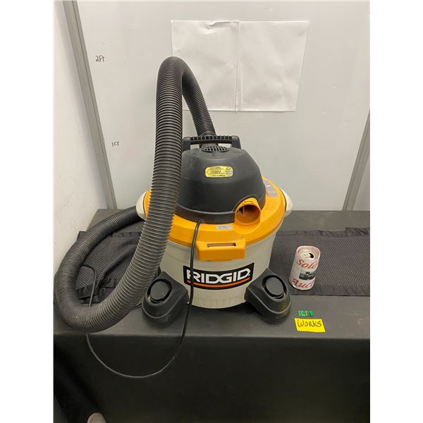 Ridgid brand shop vac
