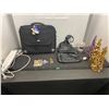 Image 1 : Brief case, back pack, costume jewellery, Christmas trees and more