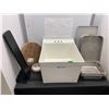 Image 1 : Laundry sink, assorted baking pans and more