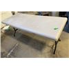 Image 1 : Folding table size 72" x 30"