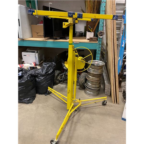 Drywall panel lift/jack