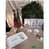 Image 1 : Lot of Christmas home décor items and decorations