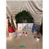 Image 2 : Lot of Christmas home décor items and decorations