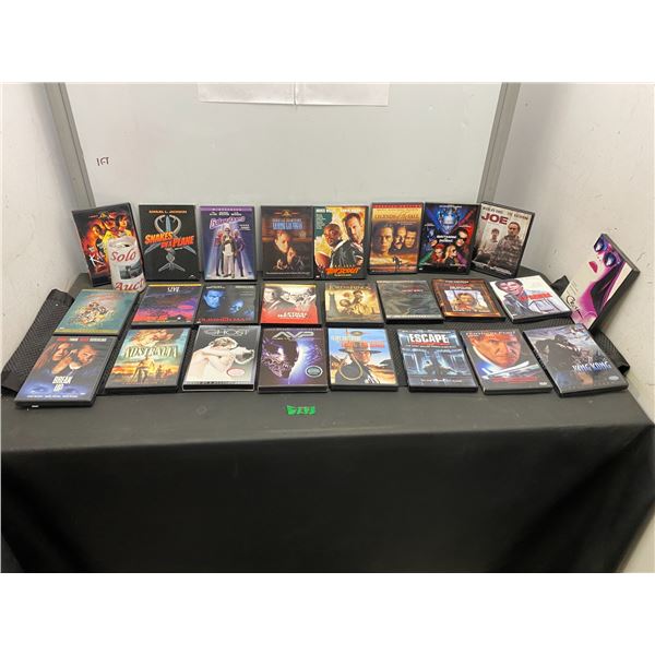 25 Movie DVDs