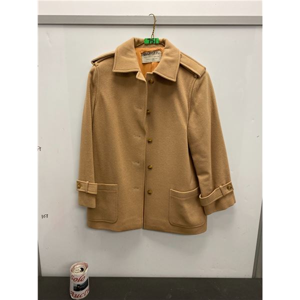 Women's camelhair jacket size 8