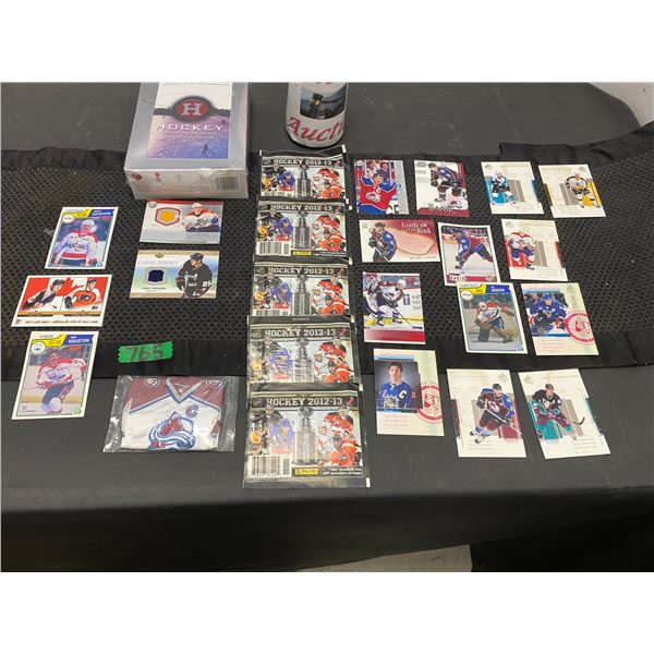 Hockey collector's trading cards